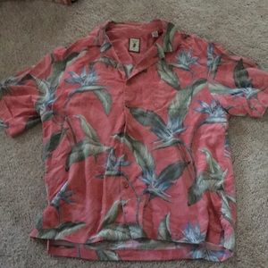Jamaica Jaxx 100% silk luxury Hawaiian shirt